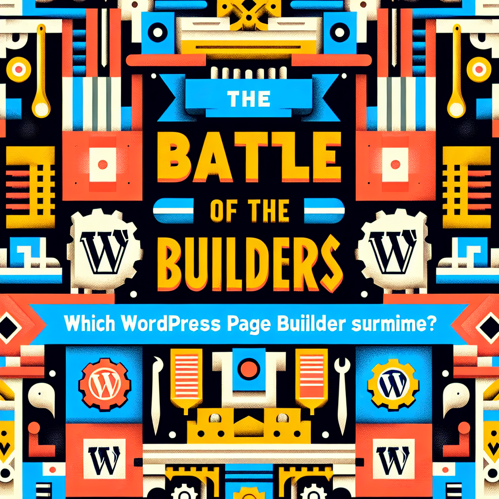 Battle of the Builders: Which WordPress Page Builder Reigns Supreme?