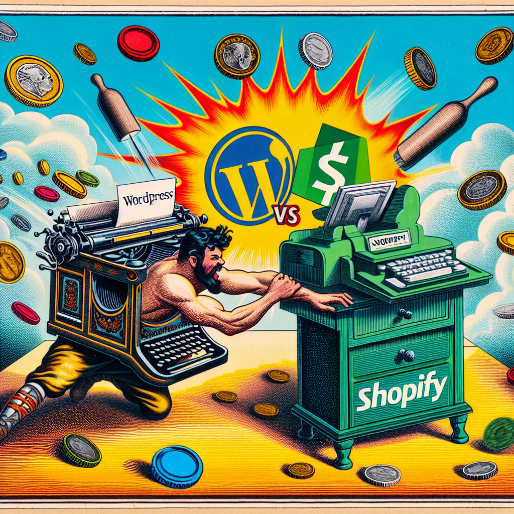 The Ultimate Showdown: WordPress vs Shopify for Online Stores