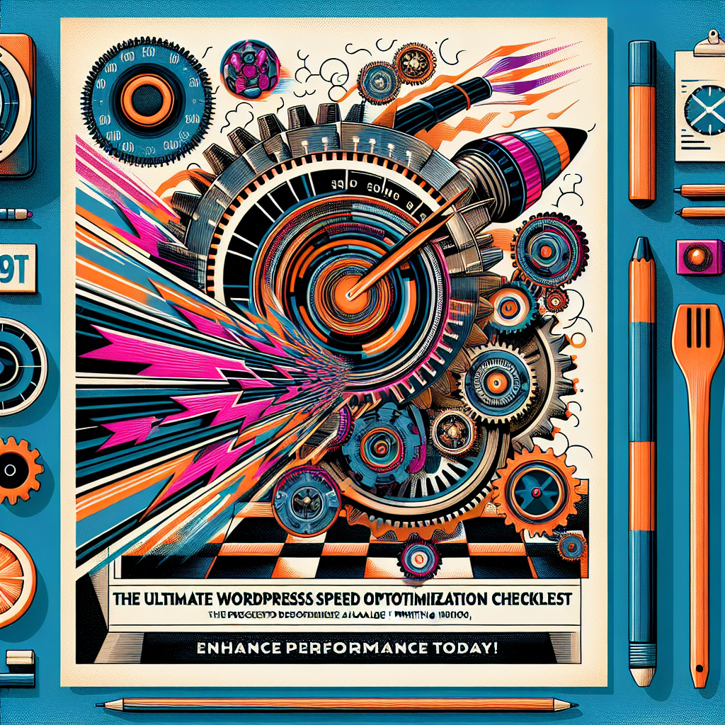 The Ultimate WordPress Speed Optimization Checklist: Enhance Performance Today!