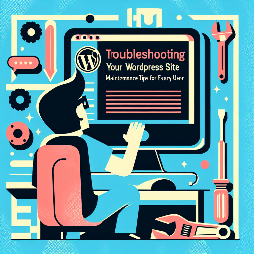 Troubleshooting Your WordPress Site: Maintenance Tips for Every User