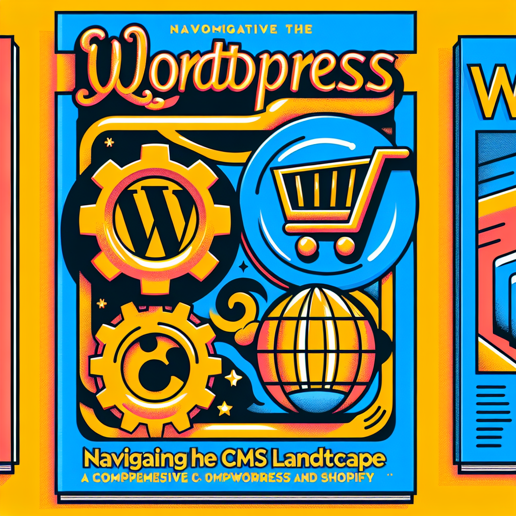 Navigating the CMS Landscape: A Comprehensive Comparison of WordPress and Shopify