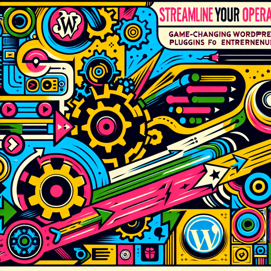 Streamline Your Operations: Game-Changing WordPress Plugins for Entrepreneurs