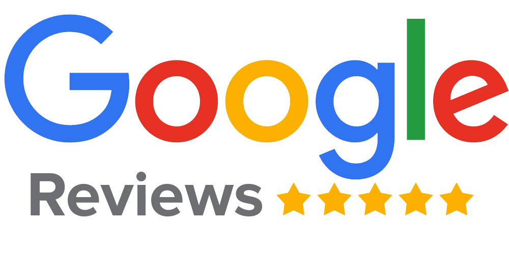 Google Reviews five-star rating badge